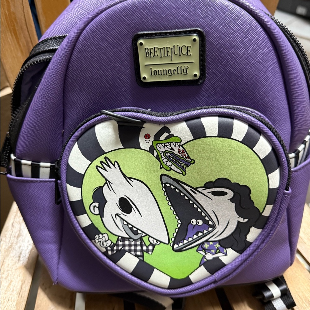 Loungefly Beetlejuice limited edition backpack